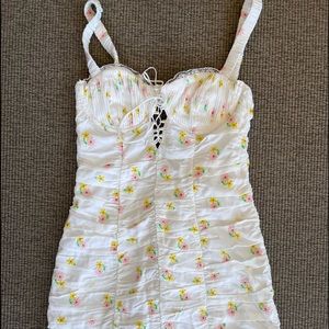 BRAND NEW - For Love & Lemons Celia Mini Dress Size Small